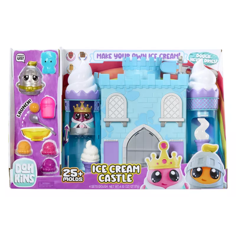 MGA Entertainment DohKins Ice Cream Castle voolimissavi komplekt 127.57 g Mitmevärviline