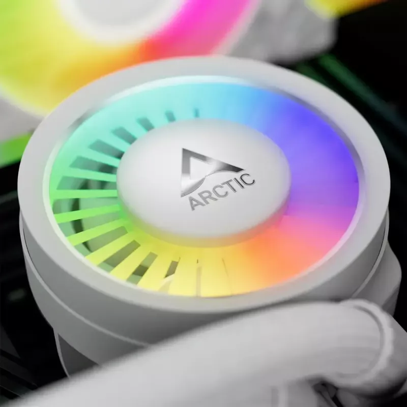 ARCTIC Liquid Freezer III Pro 280 A-RGB (Valge) mitme ühilduvusega all-in-one protsessori vesijahutus A-RGB-ga