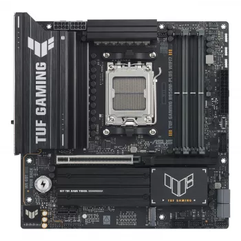 Emaplaat ASUS TUF GAMING B850M-PLUS WIFI7 micro ATX, AMD B850, Socket AM5, DDR5, 4 DIMM, 256GB, Wi‑Fi 7, 2.5Gb LAN
