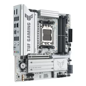 Emaplaat ASUS TUF GAMING B850M-PLUS WIFI7 W, AMD B850, Socket AM5, micro ATX, DDR5, 4×DIMM, kuni 256 GB, Wi‑Fi 7, 2.5Gb Ethernet