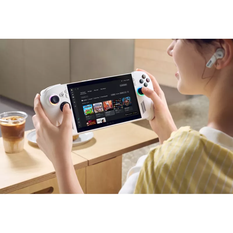 ASUS ROG Xbox Ally RC73YA-NH002W kaasaskantav mängukonsool 17,8 cm (7 tolli) puuteekraaniga 512 GB Wi-Fi Valge
