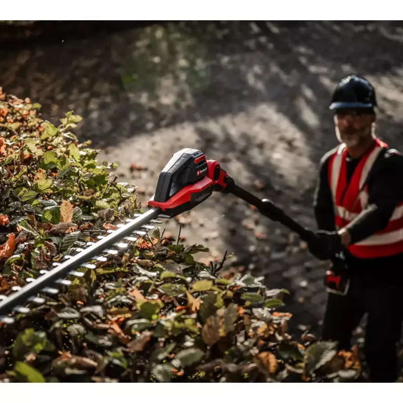 Juhtmeta teleskoophekilõikur EINHELL GP-HH 18/50 Li T BL-Solo — 18V, 50 cm lõikelatt, teleskoopiline ulatus