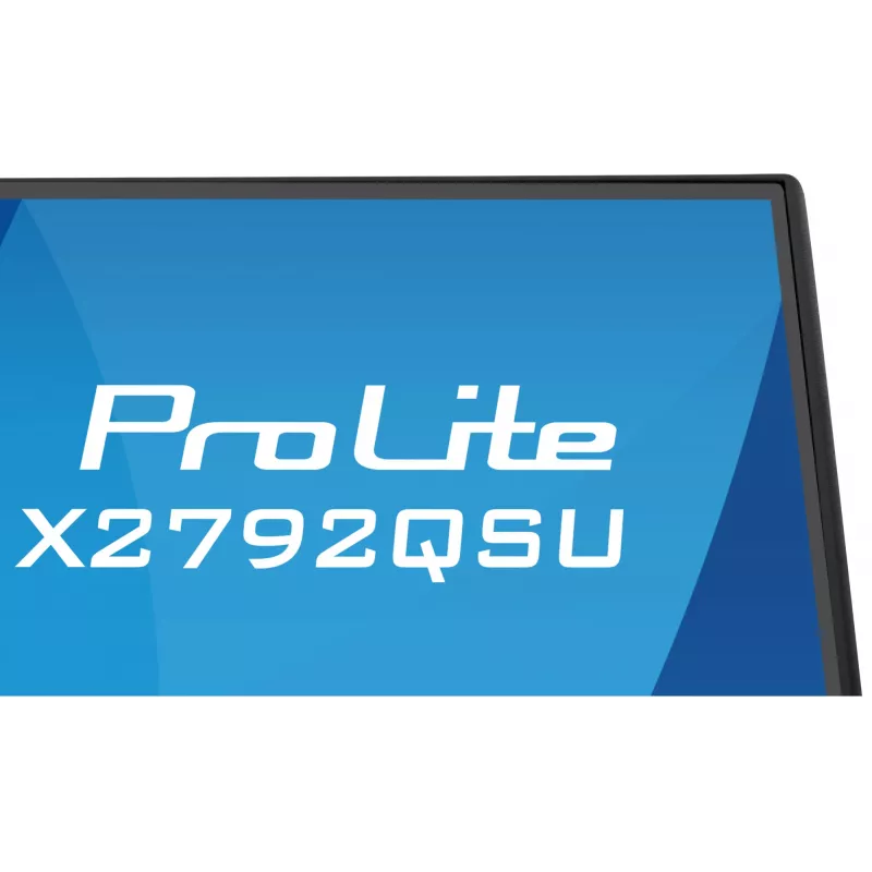 iiyama ProLite X2792QSU-B1 arvutimonitor 68,6 cm (27 tolli) 2560 x 1440 pikslit Quad HD LED must