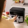 Kuumaõhufritüür Cecotec Cecofry Dual 9000 9 L 2850 W Must roostevaba teras