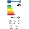 Gorenje WPNEI14A2TS pesumasin eesttäidetav 10 kg 1400 p/min Must, Valge