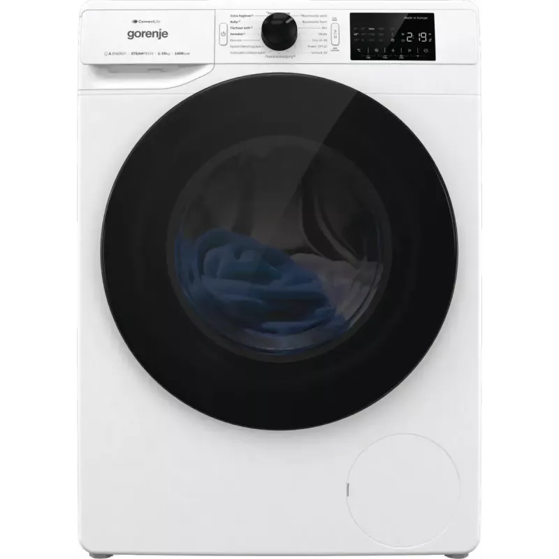 Gorenje WPNEI14A2TS pesumasin eesttäidetav 10 kg 1400 p/min Must, Valge