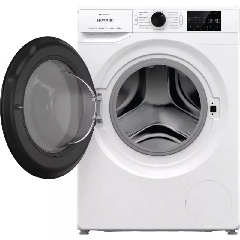 Gorenje WPNEI14A2TS pesumasin eesttäidetav 10 kg 1400 p/min Must, Valge