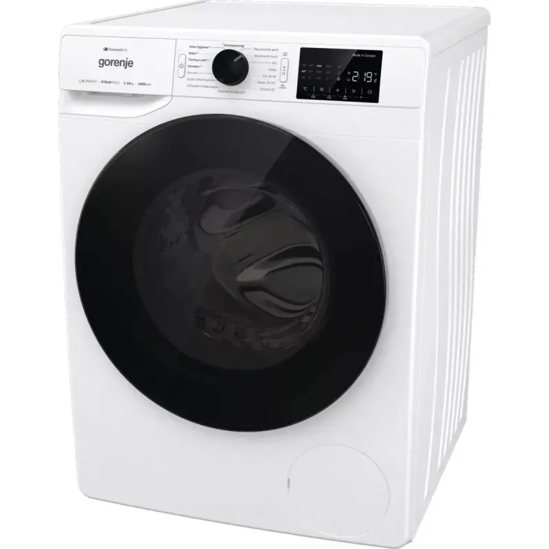 Gorenje WPNEI14A2TS pesumasin eesttäidetav 10 kg 1400 p/min Must, Valge