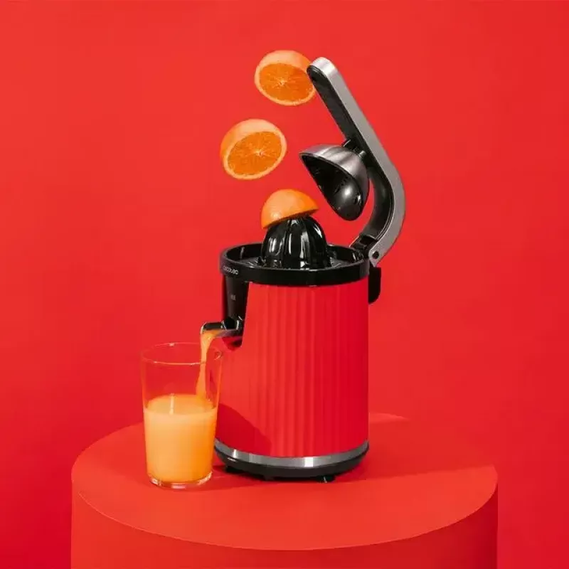 Aeglane mahlapress Cecotec Xqueeze RetroJuice 600 600 W must punane roostevaba teras