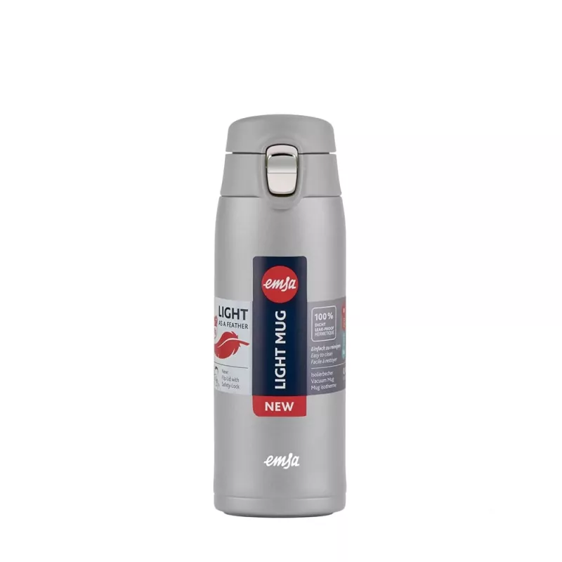 EMSA kerge kruus 400 ml hõbedane