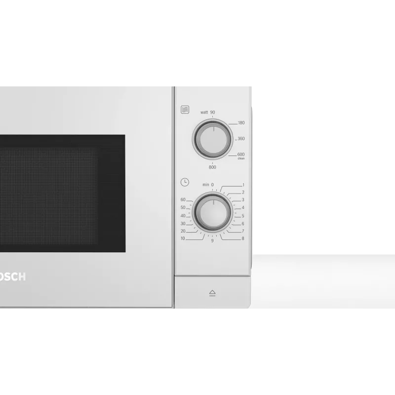 Bosch Serie 2 FL020MW0 Valge lauapealne soolomikrolaineahi 20 L 800 W