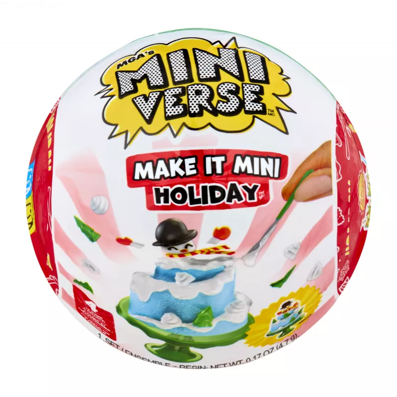 Miniverse Make It Mini Holiday, 8 a, Mitmevärviline, Plastik