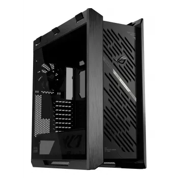 Arvuti korpus ASUS ROG Strix Helios II Midi Tower — ATX/Midi Tower, karastatud klaas, 420 mm GPU, 3x140 mm esiventilaatorid, USB-C