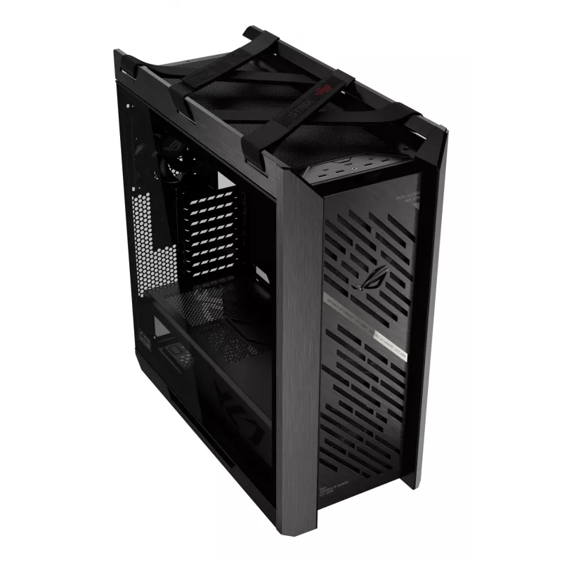 Arvuti korpus ASUS ROG Strix Helios II Midi Tower — ATX/Midi Tower, karastatud klaas, 420 mm GPU, 3x140 mm esiventilaatorid, USB-C