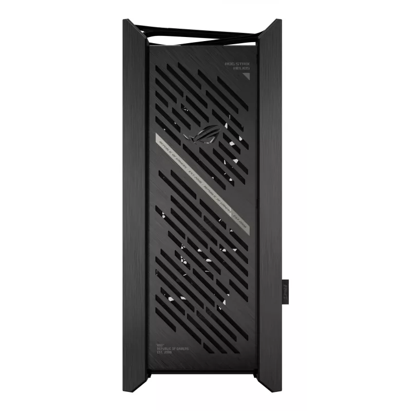 Arvuti korpus ASUS ROG Strix Helios II Midi Tower — ATX/Midi Tower, karastatud klaas, 420 mm GPU, 3x140 mm esiventilaatorid, USB-C