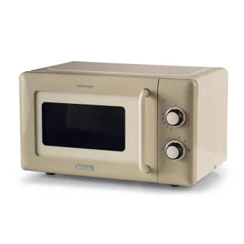 Ariete Vintage Line 3960 Vintage mikrolaineahi, 800W, mahutavus 20L, 3 funktsiooni, 5 küpsetustaset, taimer, beež