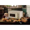 Ariete Vintage Line 3960 Vintage mikrolaineahi, 800W, mahutavus 20L, 3 funktsiooni, 5 küpsetustaset, taimer, beež