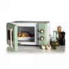 Ariete Vintage Line 3960 Vintage mikrolaineahi, 800W, maht 20L, 3 funktsiooni, 5 küpsetustaset, taimer, roheline