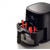 Ariete 4630 Õhufritüür 9L, 1300W, Mahutavus 9L, Toiduvalmistamise maht 2,5 kg, 8 eelseadistatud programmi, Temperatuur kuni 200°, Läbipaistev korv toiduvalmistamise kontrollimiseks, Must