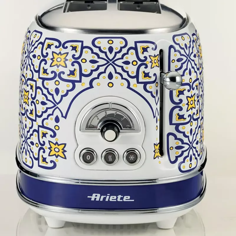 Ariete 155 röster Capri, 810 W, 2 viilu, 6 pruunistusastet, purusahtel, sulatusfunktsioon, automaatne väljutus, ilma klambriteta