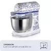 Ariete 1588 Capri mikser, planetaarne, 7 kiirust, 2400 W, 5,5 liitrit, roostevabast terasest anum
