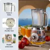 Ariete 583 Positano blender 1,5-liitrise klaaskannuga, 4 roostevabast terasest teraga, 4 kiirust + impulss, 1000 W