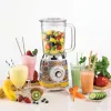 Ariete 583 Positano blender 1,5-liitrise klaaskannuga, 4 roostevabast terasest teraga, 4 kiirust + impulss, 1000 W