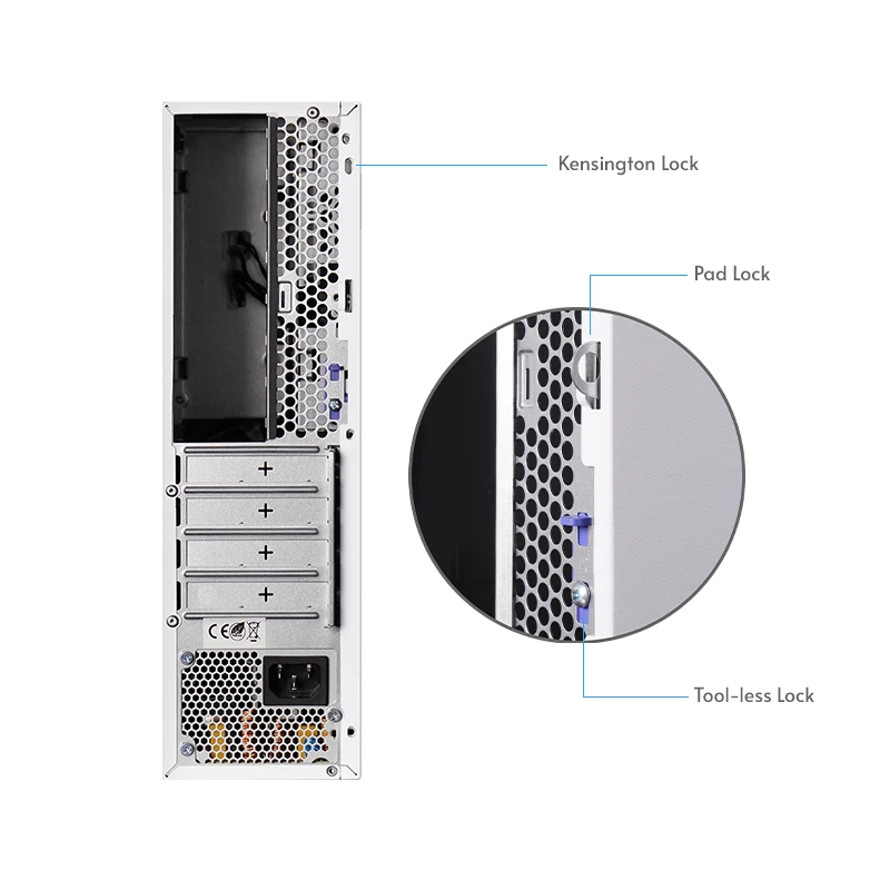 Chieftec BE-10W-300 arvutikorpus Small Form Factor (SFF) valge 300 W