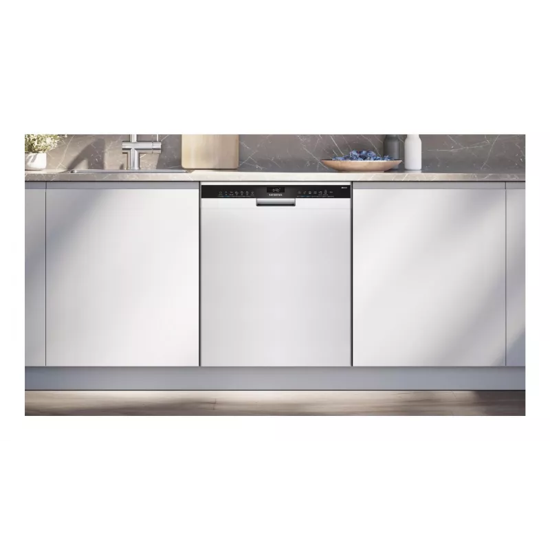 Allatööpaigaldatav nõudepesumasin Siemens SN43HW03TE, 13 komplekti, 60 cm, valge, 46 dB, Home Connect