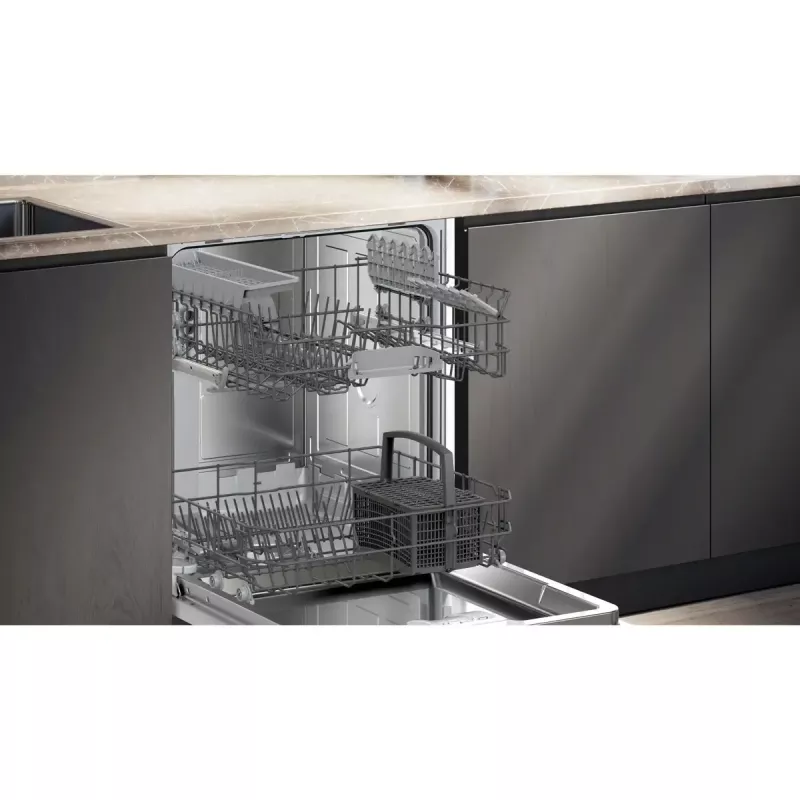Nõudepesumasin Siemens iQ100 SN61HX01TE täielikult integreeritav, 13 komplekti, 46 dB, 9 L/tsükkel, energiaklass C