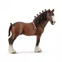 schleich FARM WORLD Clydesdale ruun, 3 a, Taluloomad / talumänguasjad, Hobused, Mitmevärviline, Plastik, 1 tk