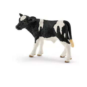 schleich FARM WORLD Holsteini vasikas, 3 a, Talu, Taluloomad / talumänguasjad, Mitmevärviline, Plastik, 1 tk