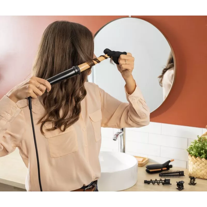 Rowenta Infinite Looks CF4231 Multistyler Soe Must, Pronks 1.8 m