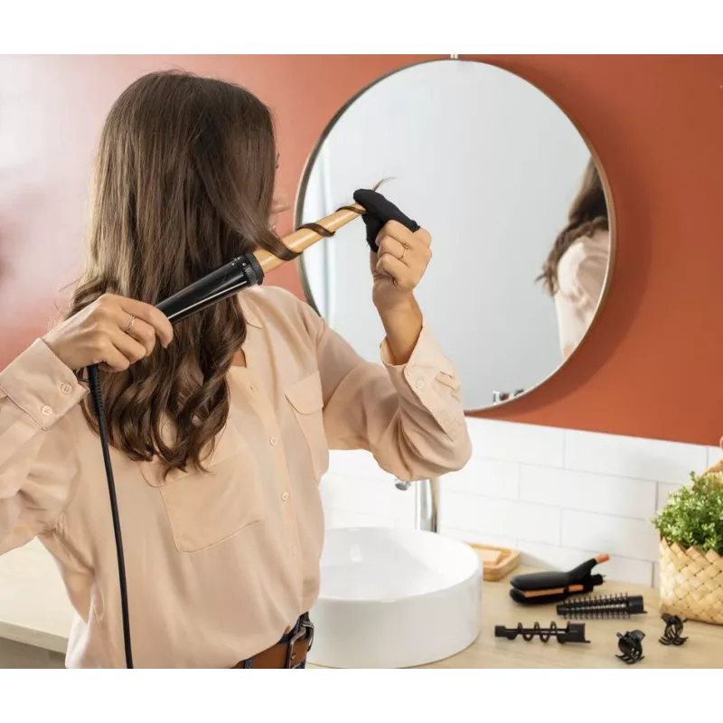 Rowenta Infinite Looks CF4231 Multistyler Soe Must, Pronks 1.8 m