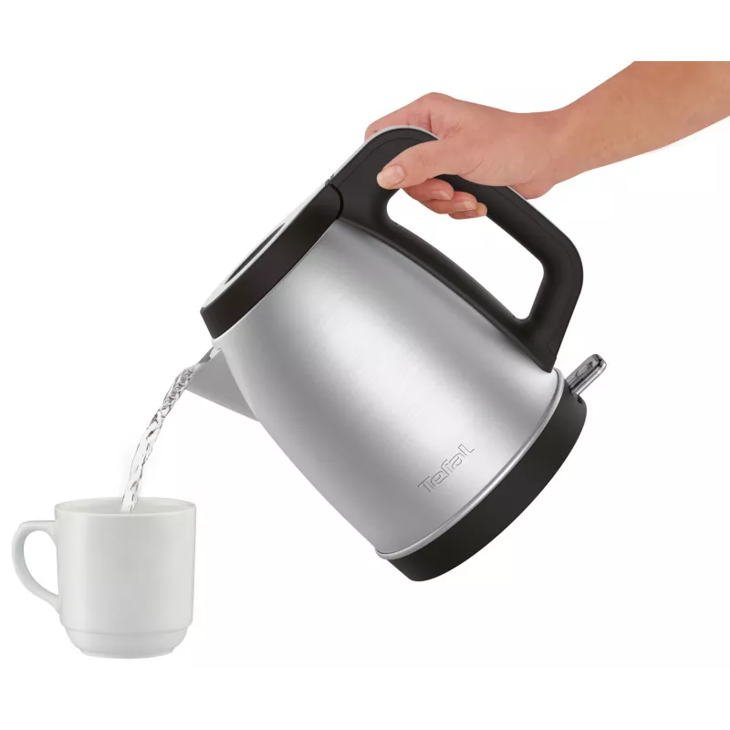 Tefal KI280D elektriline veekeetja 1,7 L 2400 W Must, roostevaba teras