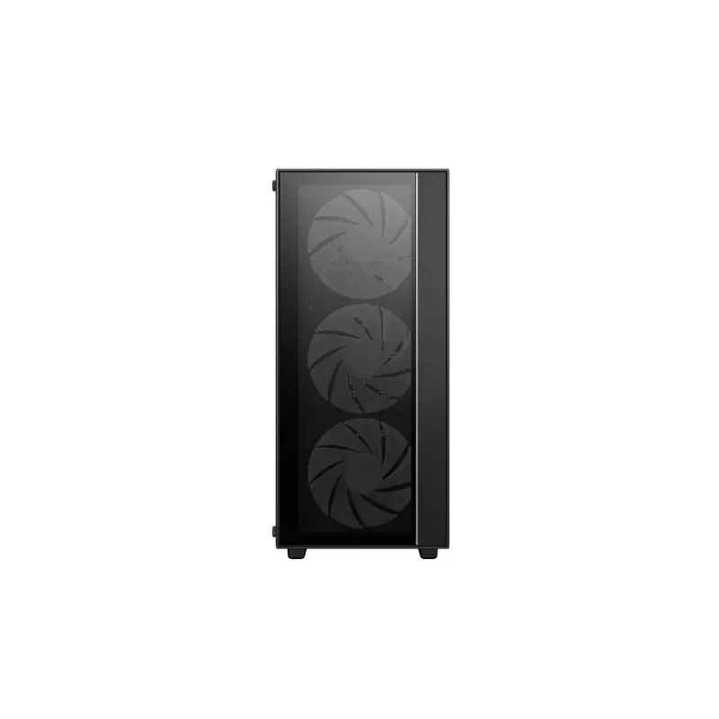 Arvutikorpus DeepCool MATREXX55 V4 C Midi Tower Must — karastatud klaas, ATX/microATX tugi, USB-C, max GPU 370mm