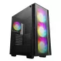 Arvutikorpus DeepCool MATREXX55 V4 C Midi Tower Must — karastatud klaas, ATX/microATX tugi, USB-C, max GPU 370mm
