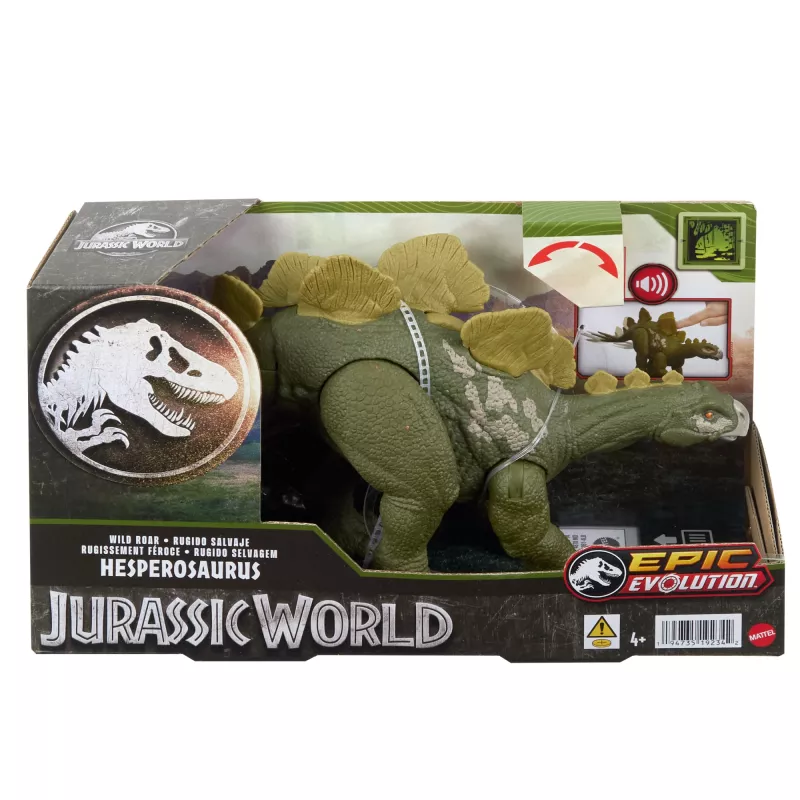 Kollektsioneeritav märulifiguur Mattel Jurassic World WILD ROAR Hesperosaurus