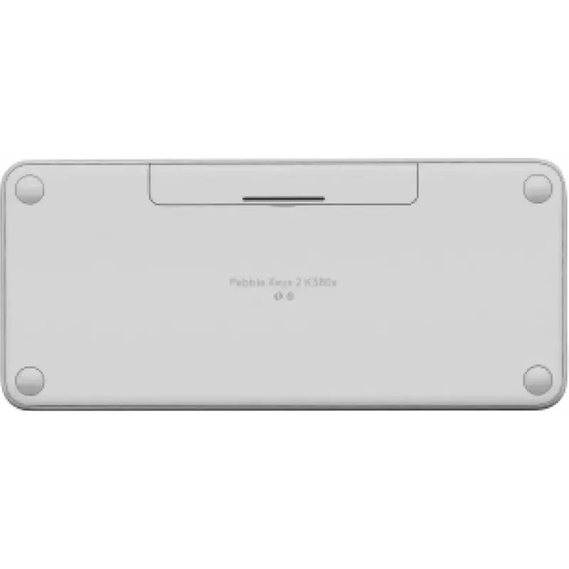Logitech Pebble Keys 2 K380s klaviatuur universaalne RF-juhtmevaba Bluetooth QWERTY taani soome norra rootsi valge