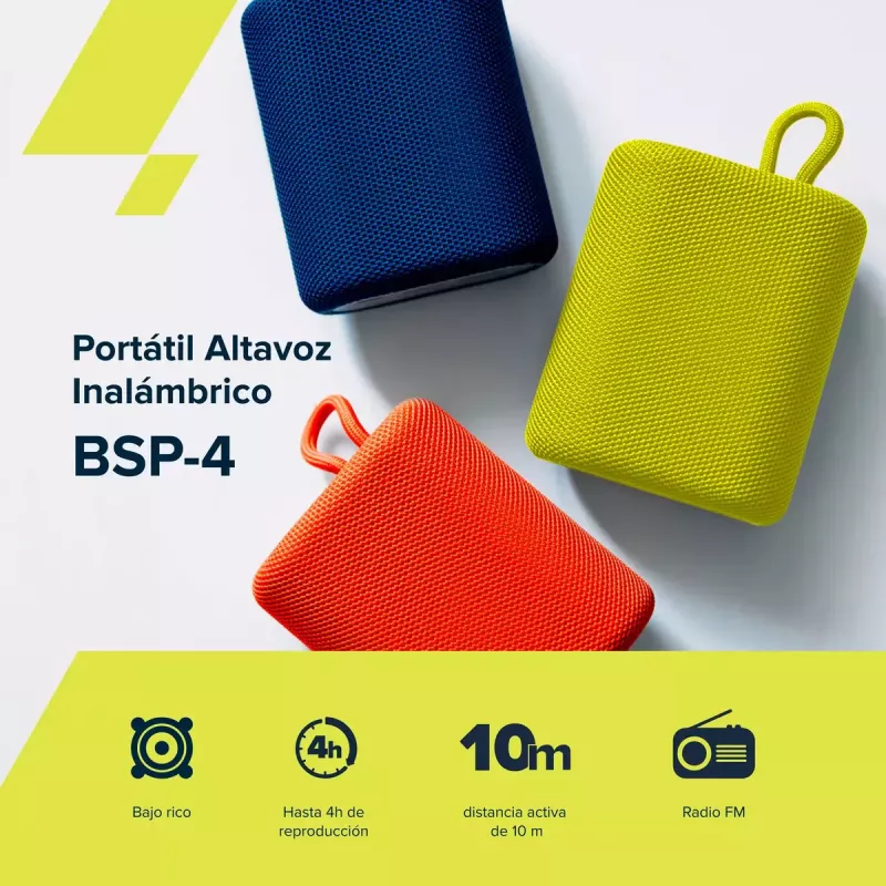 Stereo Portable Speaker Canyon BSP-4 Graphite
