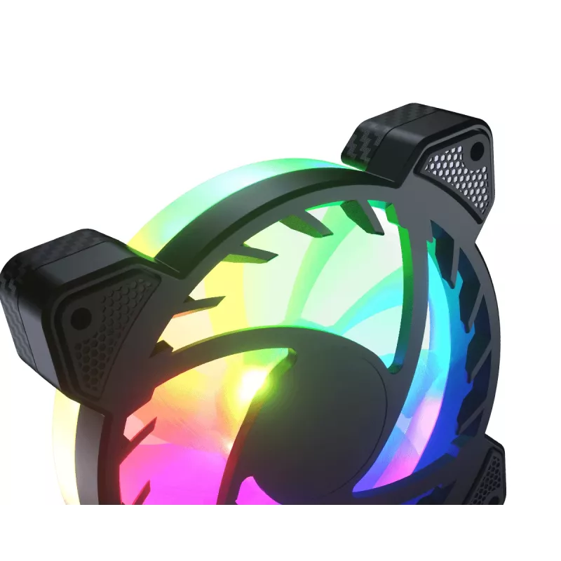 COUGAR VORTEX ARGB VX120 Arvutikorpuse ventilaator 12 cm Must 1 tk
