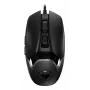 COUGAR Gaming hiir AirBlader, Wired, Must, Optical, USB Type-A, 16000 DPI, Must