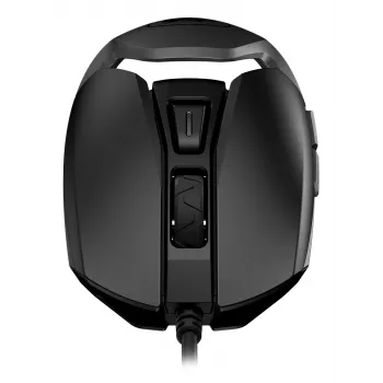 COUGAR Gaming hiir AirBlader, Wired, Must, Optical, USB Type-A, 16000 DPI, Must