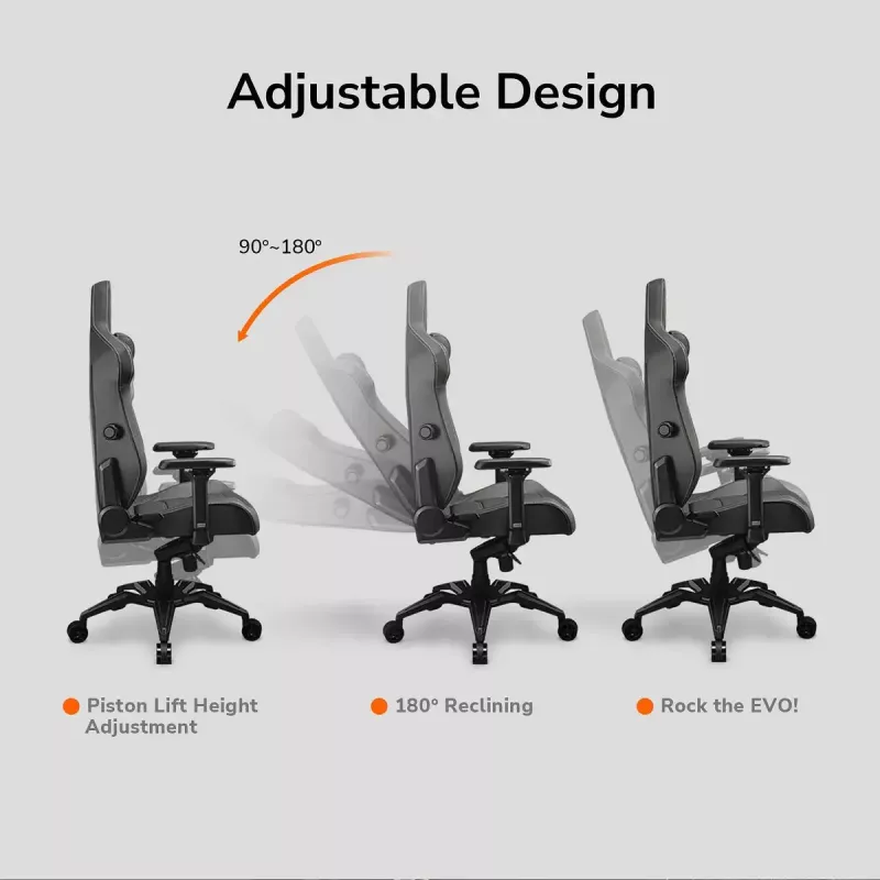 COUGAR Armor Evo CGR-EVO universaalne mängutool polsterdatud istega must, oranž