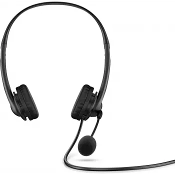 HP Stereo USB-peakomplekt G2, juhtmega, kontor/kõnekeskus, 90 g, peakomplekt, must