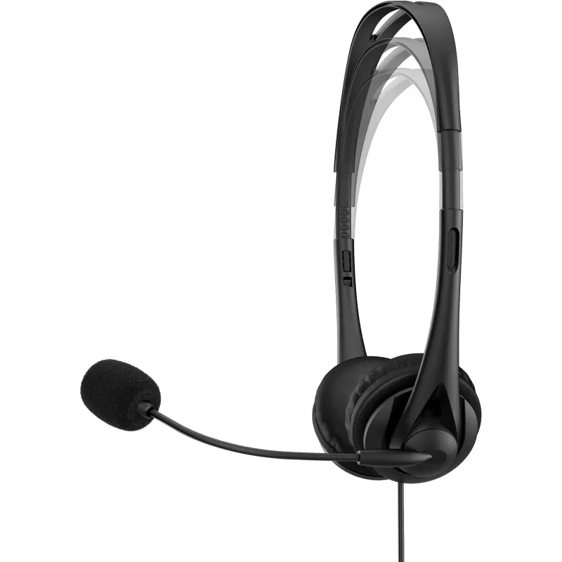 HP Stereo USB-peakomplekt G2, juhtmega, kontor/kõnekeskus, 90 g, peakomplekt, must