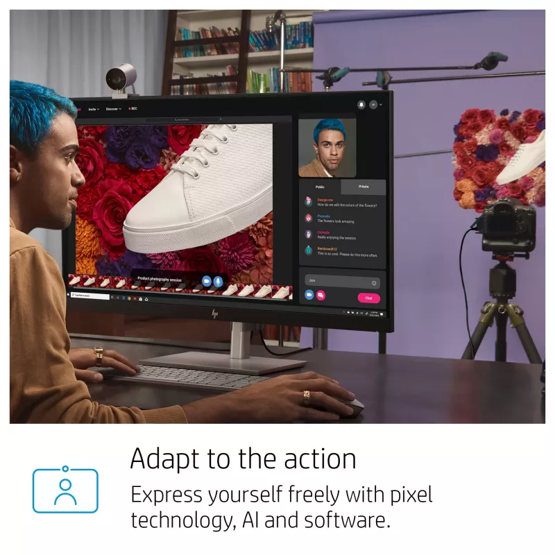 HP 950 4K veebikaamera, 3840 x 2160 pikslit, Full HD, 30 kaadrit/s, 1x, Auto, Auto