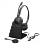 Jabra Engage 55 - USB-C UC Stereo Stand, EMEA/APAC, juhtmevaba, kontor/kõnekeskus, 83 g, peakomplekt, must, titaan