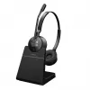 Jabra Engage 55 - USB-C UC Stereo Stand, EMEA/APAC, juhtmevaba, kontor/kõnekeskus, 83 g, peakomplekt, must, titaan