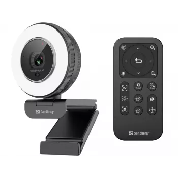 Sandberg Streamer USB Webcam Pro Elite 2560x1440 60 fps Must